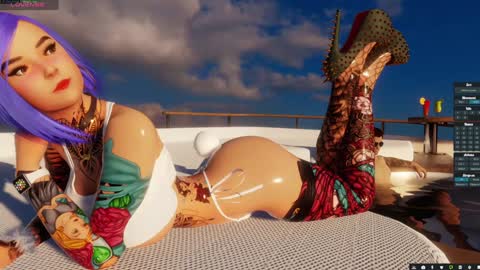 Snapshot of 3dx_naugthy chatting on February 2025 08:31:01 AM Naugthy Sara online show from February 2025 08:31:01 AM