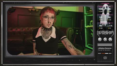Snapshot of 666deathgasm chatting on May 2026 06:42:02 PM Juune online show from May 2026 06:42:02 PM