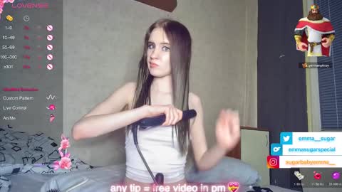 Snapshot of _emma_sugar chatting on March 2025 04:44:01 PM Emma Sugar online show from March 2025 04:44:01 PM