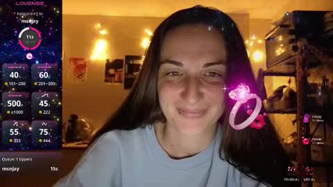 Goddess Aurora online show from October 2025 11:53:02 AM