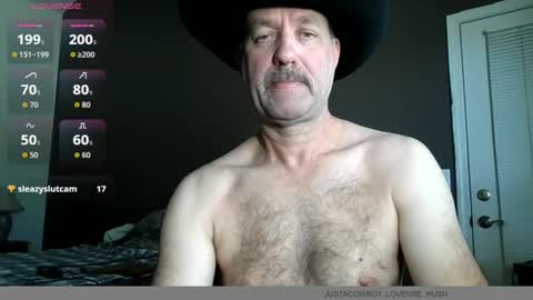 Snapshot of _justacowboy chatting on July 2026 08:52:02 PM Wyatt online show from July 2026 08:52:02 PM