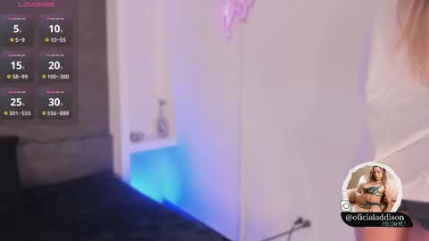 A D D I S O N  online show from February 2025 07:52:02 PM