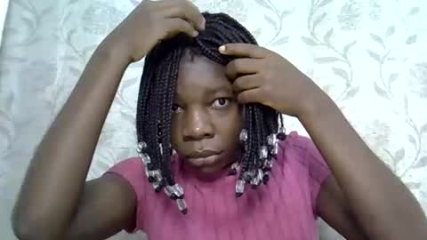 Snapshot of afronubians_ chatting on February 2025 04:37:02 AM pink and josphen online show from February 2025 04:37:02 AM