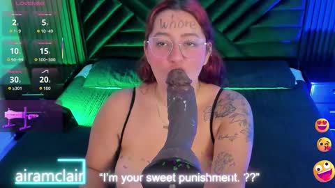 Airam Clair online show from November 2025 10:54:01 PM