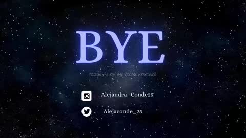 Alejandra  online show from January 2025 02:04:02 AM