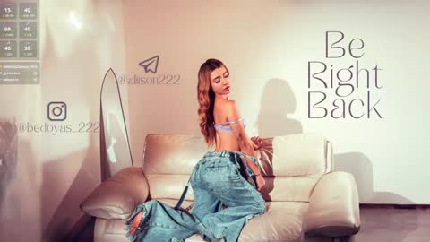 A L I S O N  online show from January 2025 11:03:02 PM