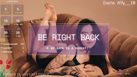 Ally  online show from January 2025 06:54:01 AM