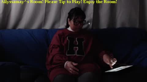 Allyssamay online show from January 2025 07:45:02 AM