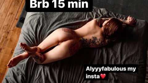 Snapshot of alyssa_fabulous chatting on December 2024 03:15:02 AM Aly online show from December 2024 03:15:02 AM