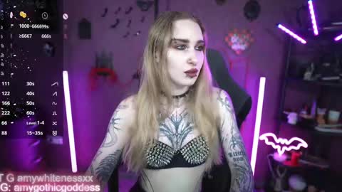 Snapshot of amywhitenessxx chatting on May 2026 02:37:01 PM Amy switch Goddess divine Mistress online show from May 2026 02:37:01 PM