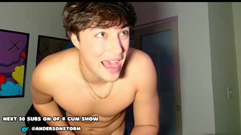 Anderson Storm online show from January 2025 03:00:02 AM