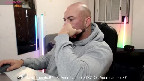 Snapshot of andrecampos87 chatting on February 2026 10:36:01 PM Instagram online show from February 2026 10:36:01 PM