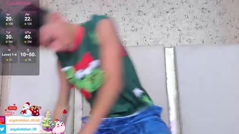 ngel Esteban  online show from December 2024 03:36:01 AM