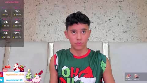 ngel Esteban  online show from December 2024 03:44:01 AM