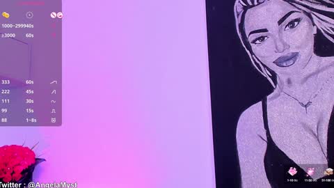 Angela online show from January 2025 08:51:02 AM