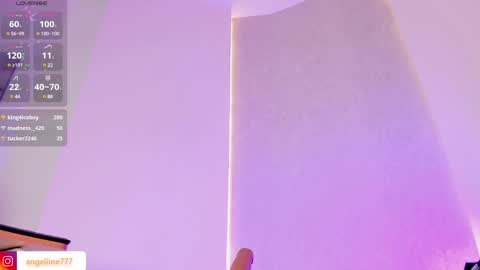 Angeline  online show from January 2025 03:40:01 PM