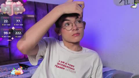 Snapshot of angelocute_ chatting on January 2025 09:26:02 AM Angelo I work from home this is my room online show from January 2025 09:26:02 AM