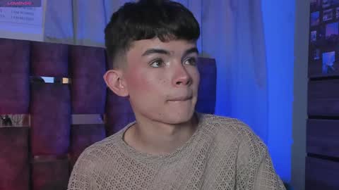 Snapshot of angelocute_ chatting on February 2025 03:55:02 AM Angelo I work from home this is my room online show from February 2025 03:55:02 AM