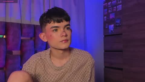 Snapshot of angelocute_ chatting on February 2025 05:41:02 AM Angelo I work from home this is my room online show from February 2025 05:41:02 AM