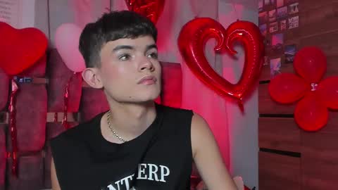 Snapshot of angelocute_ chatting on February 2025 07:26:01 AM Angelo I work from home this is my room online show from February 2025 07:26:01 AM