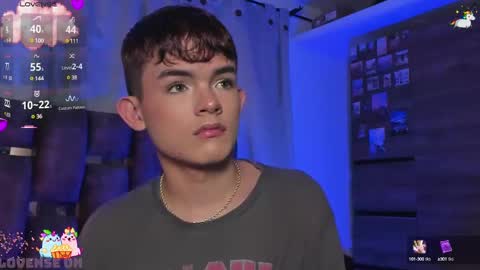 Snapshot of angelocute_ chatting on March 2025 05:57:01 AM Angelo I work from home this is my room online show from March 2025 05:57:01 AM