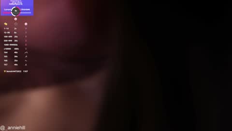 anniehillofficial_ online show from January 2025 10:57:02 PM