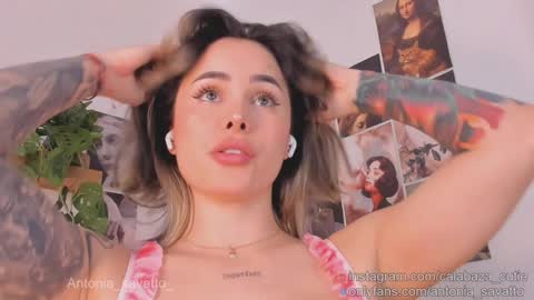 Snapshot of antonia_savatto_ chatting on January 2025 06:34:02 PM o ANTO online show from January 2025 06:34:02 PM