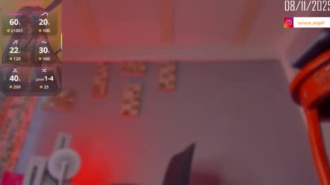 Snapshot of arcana_angel chatting on November 2025 01:11:02 PM Angel online show from November 2025 01:11:02 PM