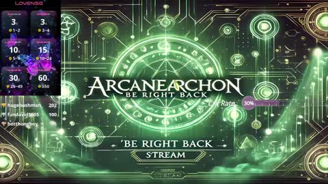 Arcane Archon online show from January 2025 06:03:01 PM