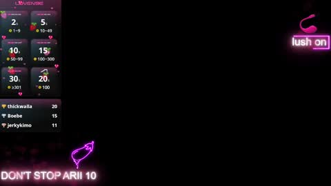 ARII VEGA online show from February 2025 04:27:01 AM