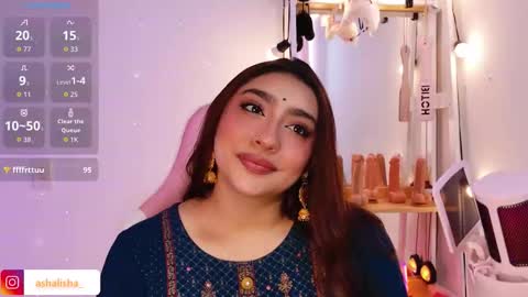 Snapshot of ashalisha chatting on December 2025 02:10:02 PM Asha online show from December 2025 02:10:02 PM