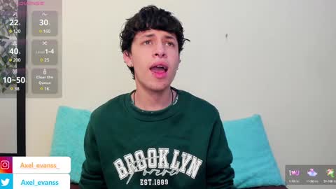 Axel Evanss online show from January 2025 12:58:02 PM