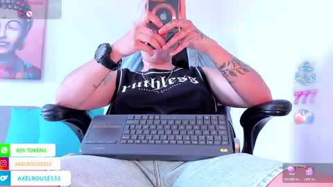 Axel Rouse online show from April 2026 06:09:01 PM