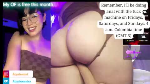 Alexandra followme on instragram abyalexand online show from October 2025 03:34:01 PM