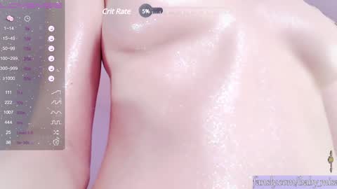 Snapshot of baby_misa chatting on January 2025 06:24:01 PM Misa - online show from January 2025 06:24:01 PM