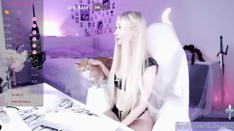 Snapshot of baby_misa chatting on October 2025 02:36:01 PM Misa - online show from October 2025 02:36:01 PM