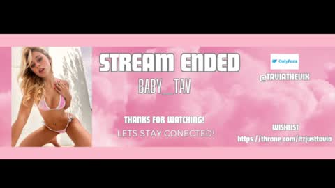 Snapshot of baby_tav chatting on January 2025 06:07:01 PM Baby Tavia online show from January 2025 06:07:01 PM