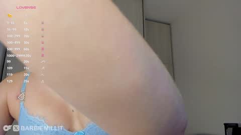 Snapshot of barbiemillit chatting on January 2025 01:21:01 AM barbiemillit online show from January 2025 01:21:01 AM