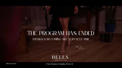 Call me Bells  Next Stream on Wednesday    Feb 26  online show from March 2025 02:50:01 AM