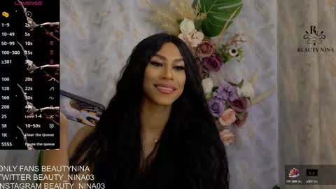 Snapshot of beauty_nina chatting on September 2025 04:07:01 PM beauty_nina online show from September 2025 04:07:01 PM