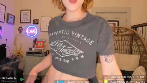 Beck the tongue online show from February 2026 10:39:01 PM