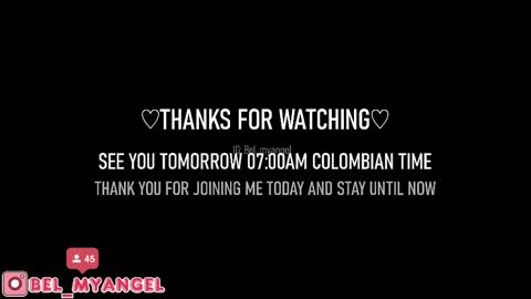 In instagran bel myangel online show from February 2025 08:09:02 PM