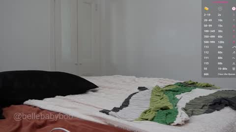 Snapshot of bellebabyboo chatting on February 2026 03:03:01 AM BELLE online show from February 2026 03:03:01 AM