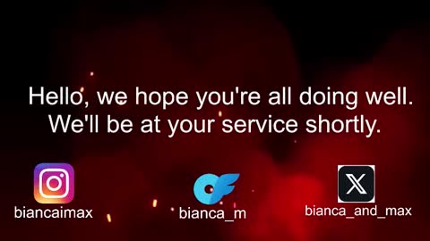 bianca and maxwell online show from November 2025 12:59:02 PM