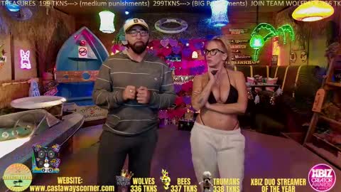 Snapshot of bigbananamilfshake chatting on February 2025 04:46:02 AM Mya and Angelo online show from February 2025 04:46:02 AM