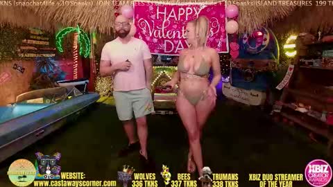 Snapshot of bigbananamilfshake chatting on February 2026 05:26:01 AM Mya and Angelo online show from February 2026 05:26:01 AM