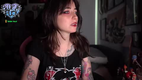 Snapshot of blueasfuck chatting on October 2025 12:53:01 AM Blue online show from October 2025 12:53:01 AM