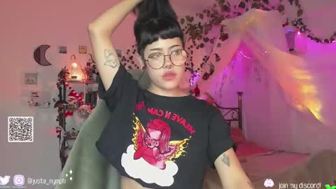   Im Nym  Justa nymph on twitter and IG online show from December 2024 01:43:01 AM