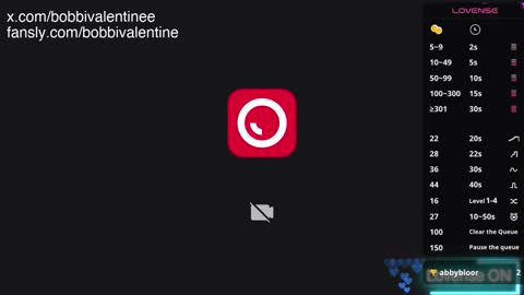 Snapshot of bobbivalentine chatting on January 2026 06:32:02 PM Bobbi Valentine online show from January 2026 06:32:02 PM