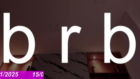 Bonnie Luxury online show from January 2025 08:09:02 AM